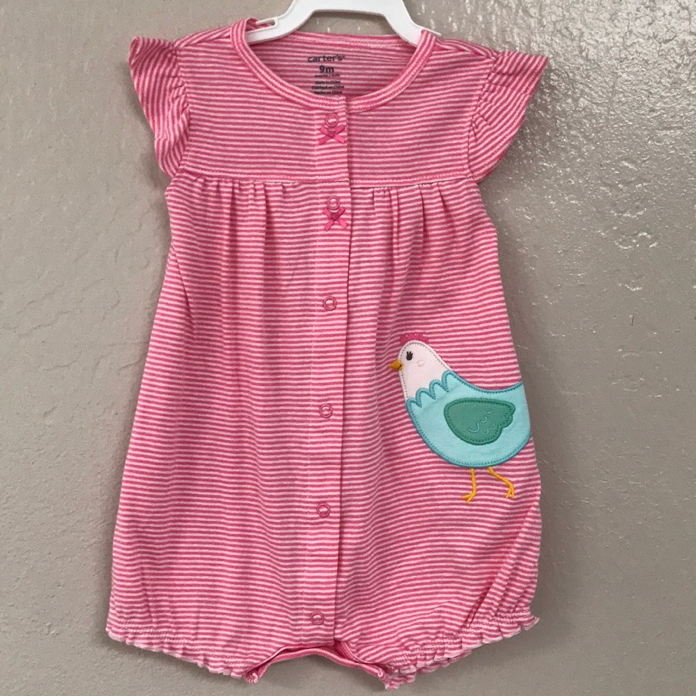 NWT 🤩 Carter’s Birdie Romper